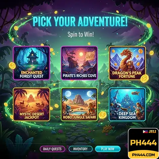 ph444 online — game lobby